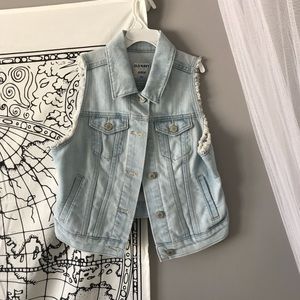 Denim vest